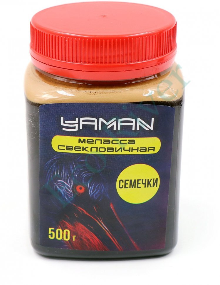 Меласса свекловичная Yaman Семечки, 500 г/20/