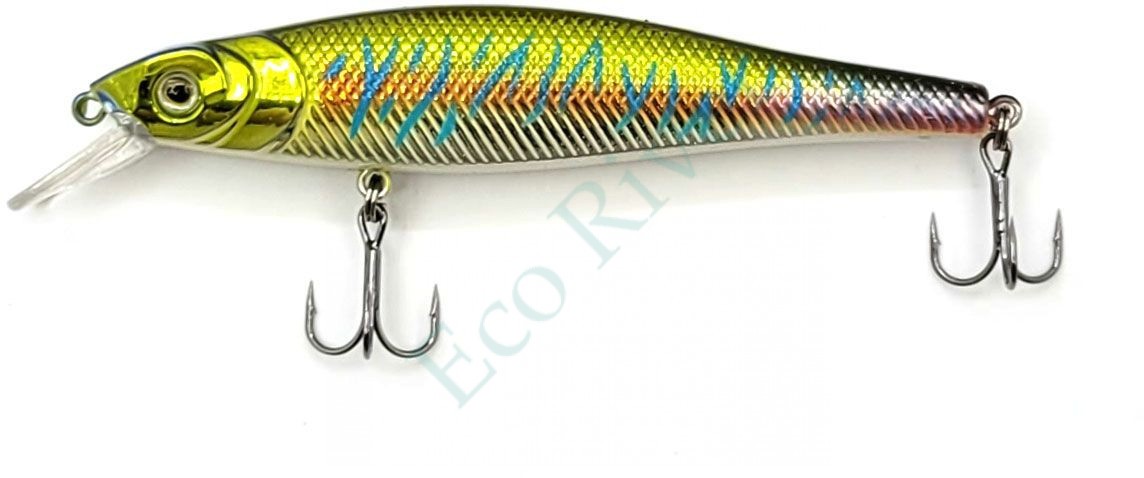 Воблер Namazu Torpedo, L-105мм, 13,5г, минноу, плавающий (0,5-1,5м), цвет №18/200/