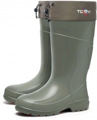 Сапоги мужские Torvi, ЭВА, подошва ТЭП, 4-слойный вкладыш (флис), -25°С, р.41-42, олива/5/