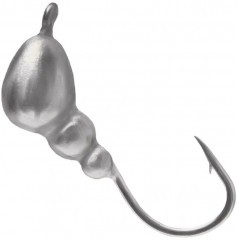 Мормышка вольфрам LumiCom Муравей с ушком Ф6 серебро