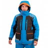 Костюм рыболовный Graff зимний (поплавок, до -15 гр.) размер 2XL/182-188 (Bratex 8000, черно-голубой)