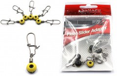 Крепеж для скользящего поплавка Namazu FLOAT SLIDER ADAPTER, цв. BN, р. M (уп.10 шт)/1250/1000/