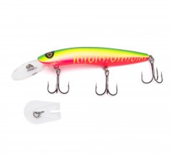 Воблер Namazu Azrai, L-125мм, 20 г, минноу, плавающий (0,5-3/5м), цвет №9/200/