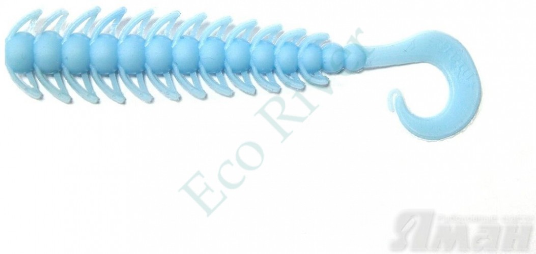 Твистер Yaman Ruff, р.4 inch, цвет #12 - Menthol (уп. 5 шт.)