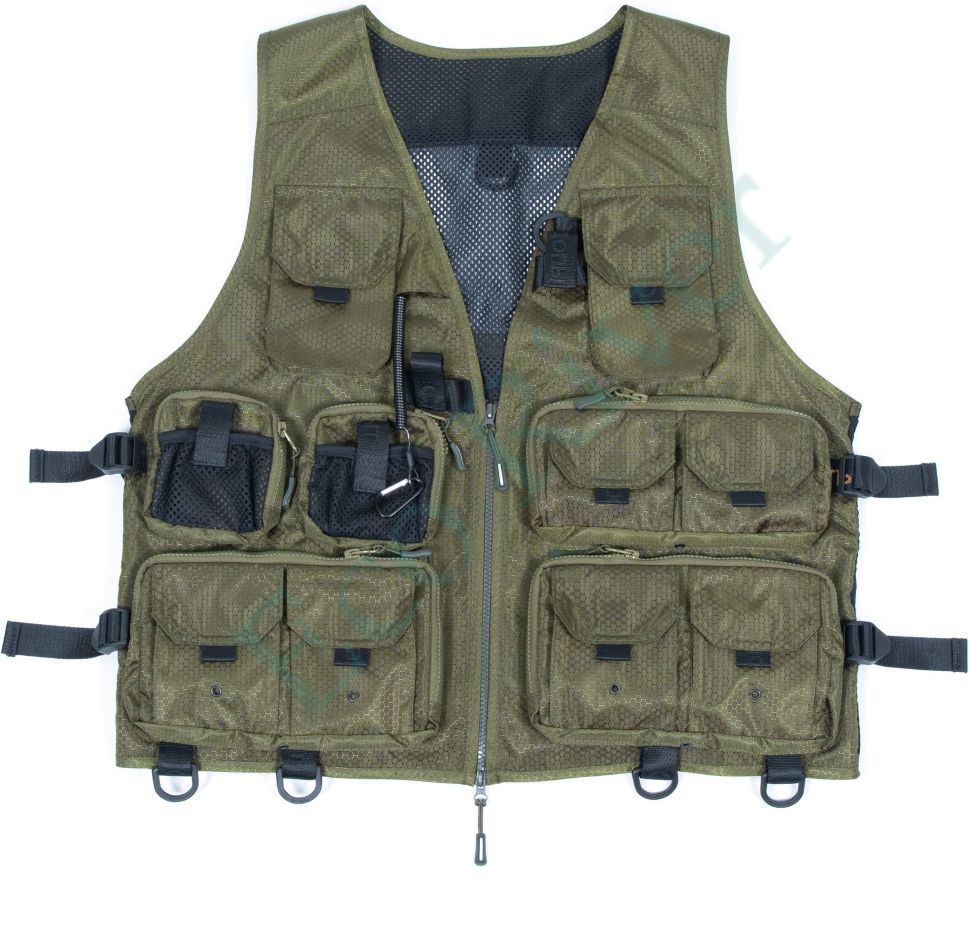 Жилет рыболовный Следопыт Fishing Mesh Vest Backpack, р. XL/10/