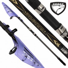 Удилище карповое Condor Splendid длина 3,6 м, тест 160-360 гр, 4 секции, carbon, телескоп