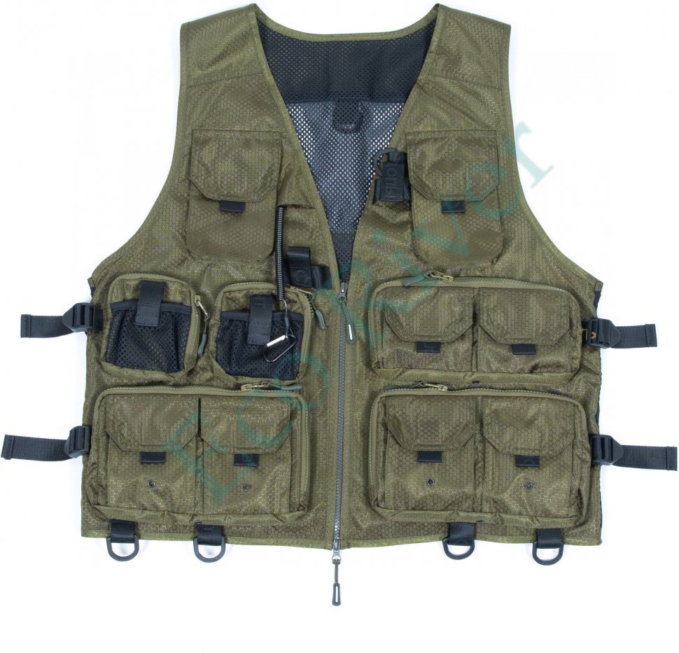 Жилет рыболовный Следопыт Fishing Mesh Vest Backpack, р. XXL/10/