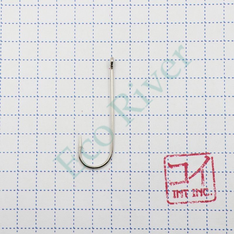 Крючок KOI ROUND-RING, размер 4 (INT), цвет N (10 шт.)