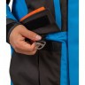 Костюм рыболовный Graff зимний (поплавок, до -15 гр.) размер 3XL/182-188 (Bratex 8000, черно-голубой)