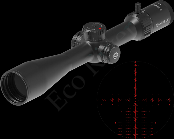 Оптический прицел ARTELV LRS 6-50x56 FFP, 34 mm, с подсветкой