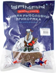 Прикормка Yaman Winter Taste Карась зимняя увлажненная (чеснок), цв. микс, 700 г/20/