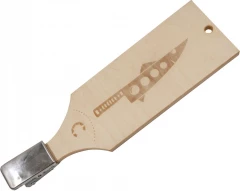 Доска разделочная с прищепкой для рыбы Следопыт, 500х150х60/25/