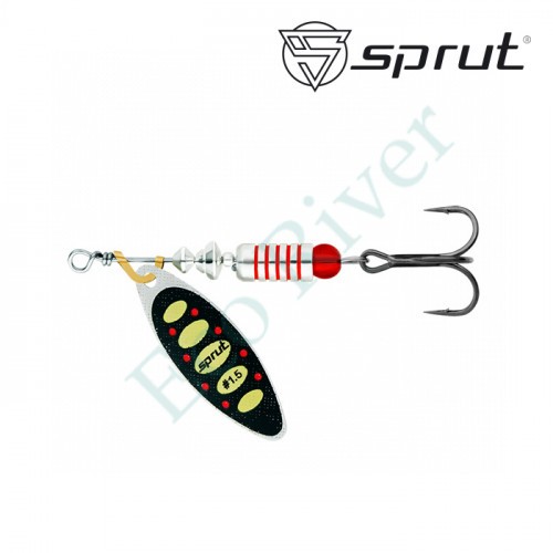 Блесна Sprut Atra Spinner №1.5 6г/SBKY