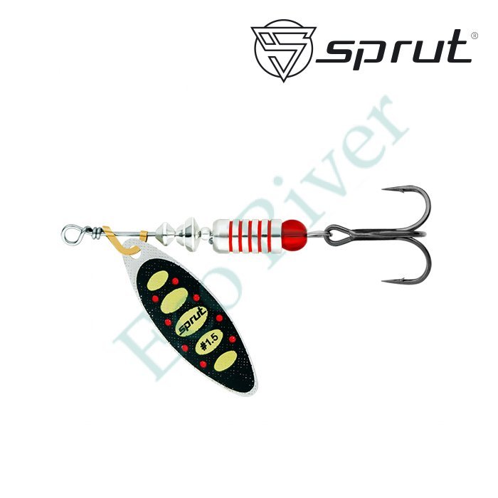 Блесна Sprut Atra Spinner №1.5 6г/SBKY