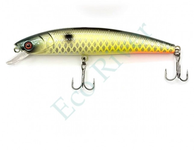 Воблер Namazu BigNoah, L-110мм, 12,3г, минноу, плавающий (0,5-1,0м), цвет №16/200/