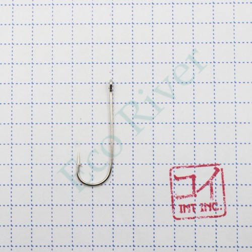 Крючок KOI ROUND-RING, размер 6 (INT), цвет N (10 шт.)