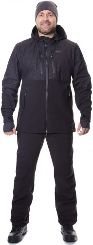 Беринг костюм для рыбалки GRAYLING, софтшелл, черный