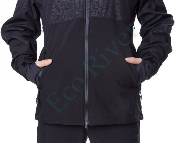 Беринг костюм для рыбалки GRAYLING, софтшелл, черный