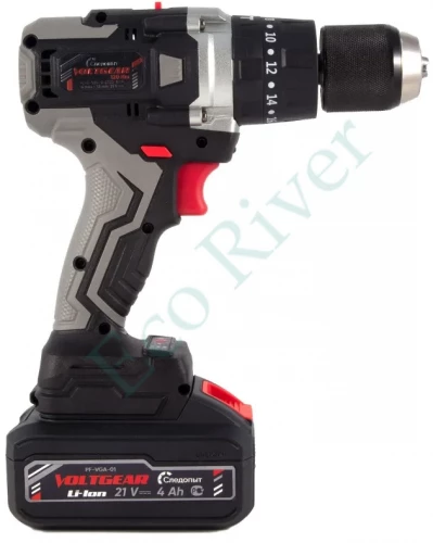 Шуруповерт СЛЕДОПЫТ VoltGear 120Нм, 21V, 4Ah/4/