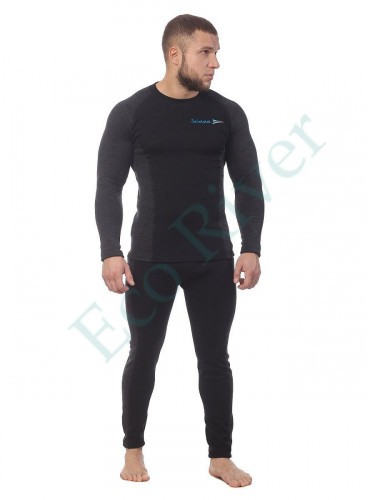 Комплект термо Saimaa Pro мужской черно-серый р.50