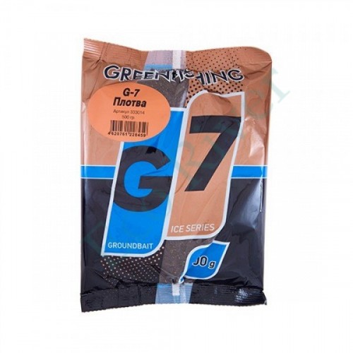 Прикормка GreenFishing G-7 зима Лещ black 500г 333010