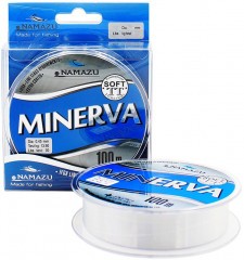 Леска Namazu Minerva, L-100 м, d-0,4 мм, test-12,04 кг, прозрачная/100/