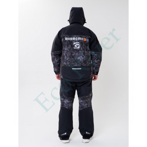 Костюм рыболовный Graff зимний до -50гр. размер 2XL/182-188 (карбон)