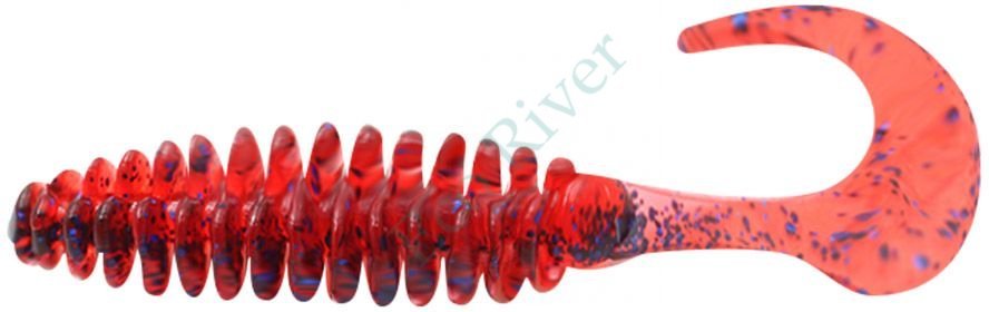 Твистер Yaman PRO Battery Tail, р.5 inch, цвет #04 - Grape (уп.3 шт)