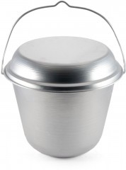 Котелок костровой Следопыт конический, 9 л, алюм./10/