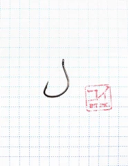 Крючок KOI KAIZU-RING, размер 1 (INT)/15 (AS), цвет BN (10 шт.)/100/