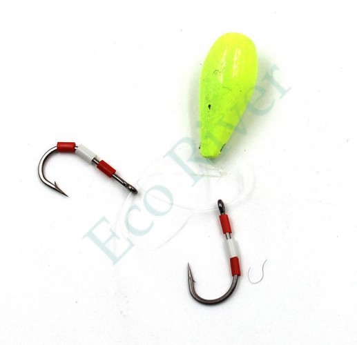 Приманка Балда Яман Булава-1 с плав.крючками, 12г цв.ф-ж