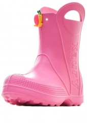 Сапоги Kaury 792 детские розовые (улитка) р.22-23