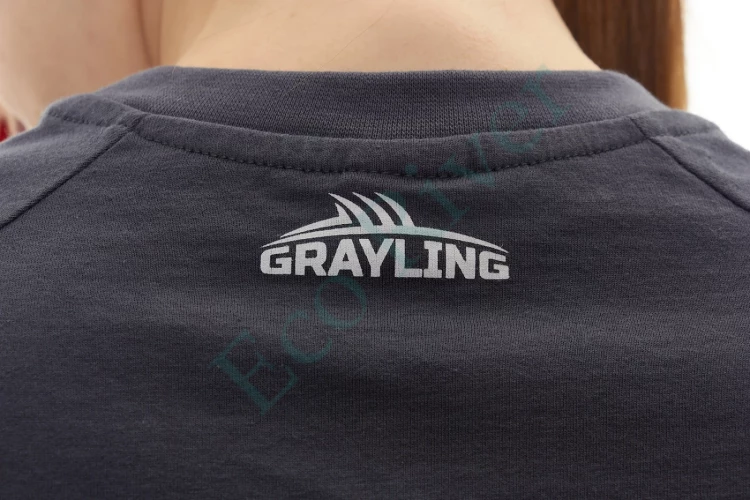 Футболка GRAYLING Fishes(Фишс)(хлопок, графит) GTS-05GRT