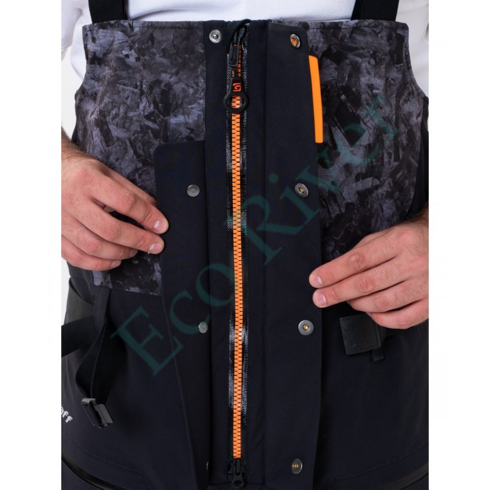 Костюм рыболовный Graff зимний до -50гр. размер 3XL/176-182 (карбон)