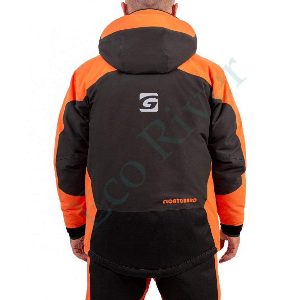 Костюм рыболовный Graff зимний (поплавок, до -15гр.) размер M/182-188 (Bratex 8000, оранжево-черный)