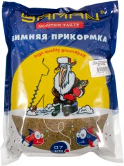 Прикормка Yaman Winter Taste Лещ зимняя увлажненная (жареные семечки), цв. олива, 700 г/20/