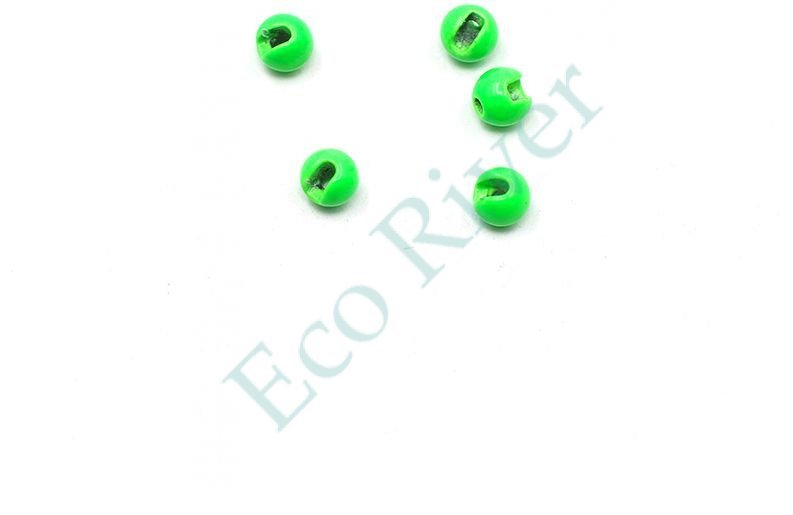 Вольфрамовая головка Namazu Pro TiA Tungsten Head Trout, р. 2,8, вес 0,2 г, цв. фц. зеленый (5 шт.)
