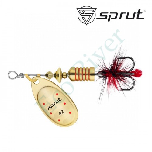 Блесна Sprut Alba Spinner №2 5.5г/G