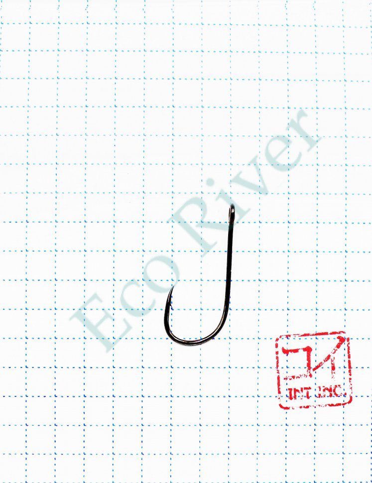 Крючок KOI SINGLE SPOON HOOK, размер 2 (INT), цвет BN (10 шт.)/100/