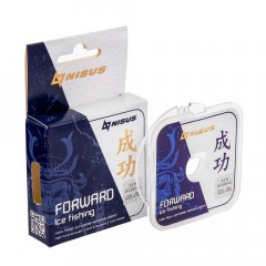 Леска Nisus Forward Ice Fishing Nylon Transparent 0.148мм 50м
