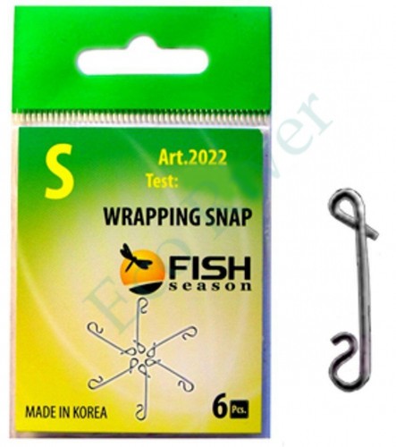 Застежка Fish Season безузловая №L 25кг 6шт 2022-LF