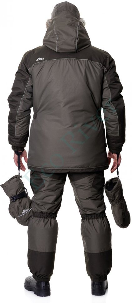 Скат костюм для рыбалки GRAYLING, зимний -45, олива