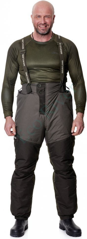 Скат костюм для рыбалки GRAYLING, зимний -45, олива