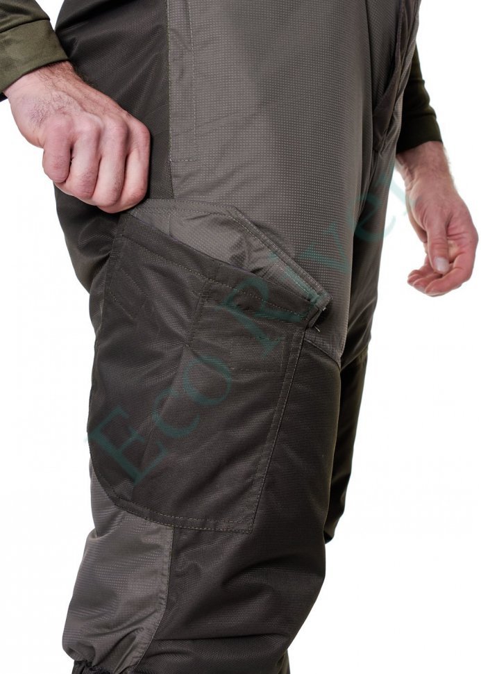 Скат костюм для рыбалки GRAYLING, зимний -45, олива