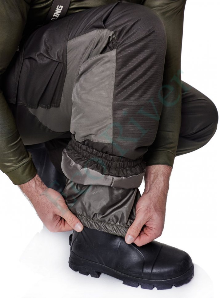 Скат костюм для рыбалки GRAYLING, зимний -45, олива