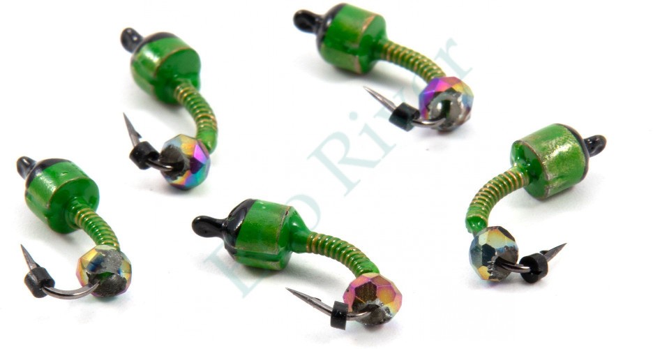 Мормышка вольф. безнасадочная Яман Лесотка №4, d-4 мм, L-10 мм, вес 1,00 г, кристалл хамелеон, цв.