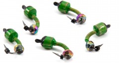 Мормышка вольф. безнасадочная Яман Лесотка №4, d-4 мм, L-10 мм, вес 1,00 г, кристалл хамелеон, цв.