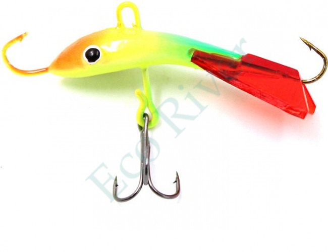 Балансир Яман Кардинал, размер 4 см, вес 6 гр., цв. 37, на блистере