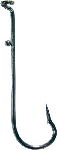 Крючок Easy 2 Hook Worm №4 black 20шт 076B060