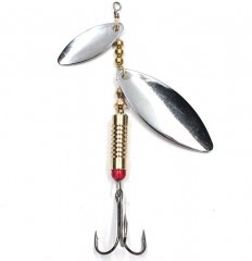 Блесна вращ. Namazu Ahimonda, вес 10 г, цвет 01 (серебро)/200/